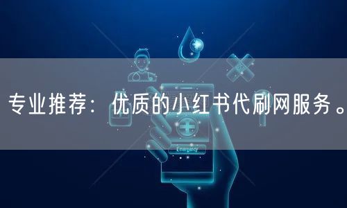 专业推荐：优质的小红书代刷网服务。