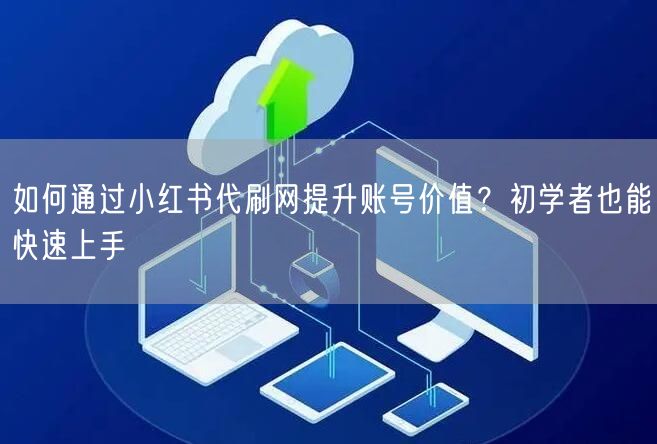 如何通过小红书代刷网提升账号价值？初学者也能快速上手