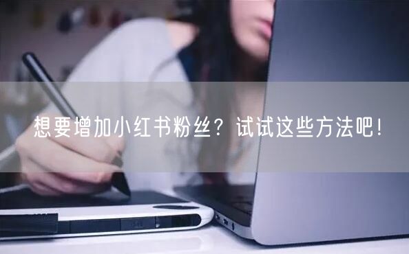 想要增加小红书粉丝？试试这些方法吧！