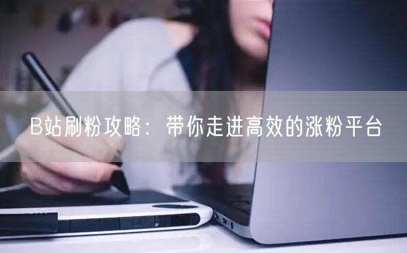 B站刷粉攻略：带你走进高效的涨粉平台