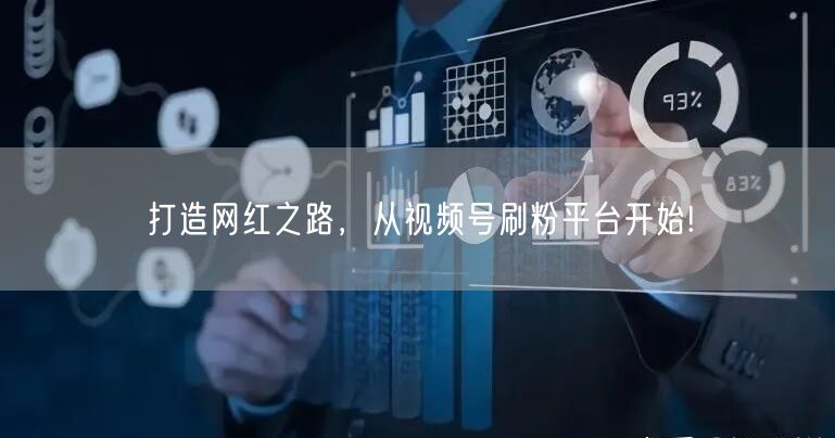 打造网红之路，从视频号刷粉平台开始!