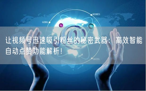 让视频号迅速吸引粉丝的秘密武器：高效智能自动点赞功能解析！