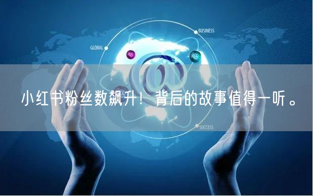 小红书粉丝数飙升！背后的故事值得一听。