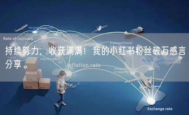 持续努力，收获满满！我的小红书粉丝破万感言分享。