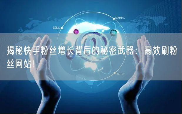 揭秘快手粉丝增长背后的秘密武器：高效刷粉丝网站！