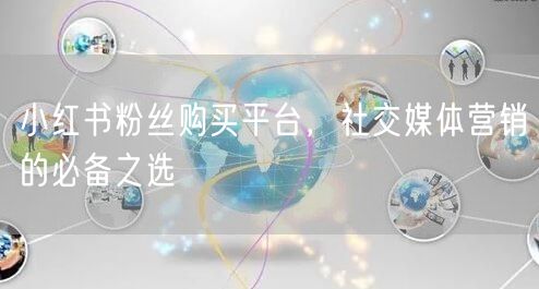 小红书粉丝购买平台，社交媒体营销的必备之选