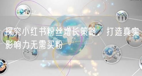 探究小红书粉丝增长策略，打造真实影响力无需买粉