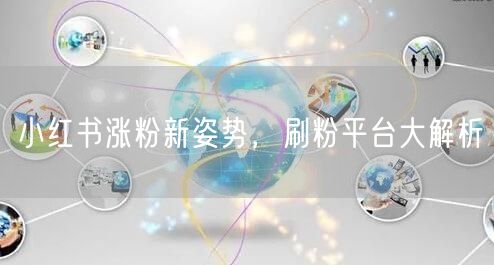 小红书涨粉新姿势，刷粉平台大解析